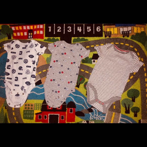 Carter’s NB & Cat & Jack Baby Clothes Bundle – 4pcs | Newborn - Picture 2 of 7
